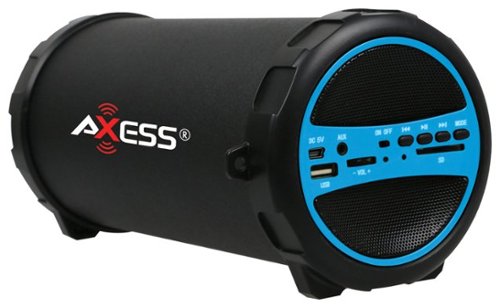  AXXESS - Portable Bluetooth Speaker - Blue