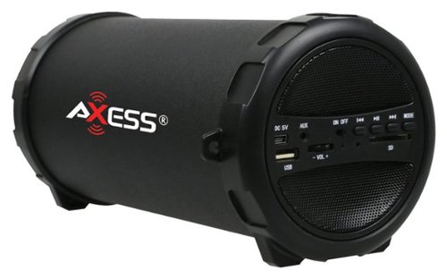  AXXESS - Portable Bluetooth Speaker - Black