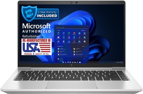 HP - 645 G9 14" Refurbished Laptop - AMD Ryzen 5 Pro 5675U with 32GB RAM - AMD Radeon Graphics - 512GB SSD - Silver-Front_Standard 
