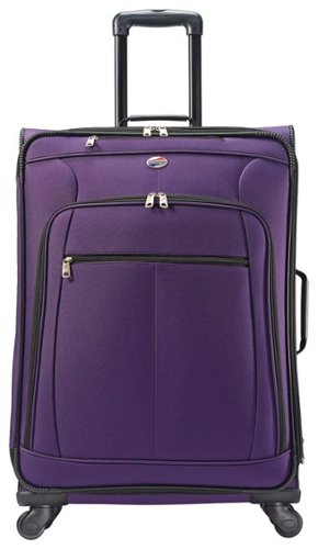  American Tourister - Pop Plus Expandable Wheeled Suitcase Set (3-Piece) - Purple
