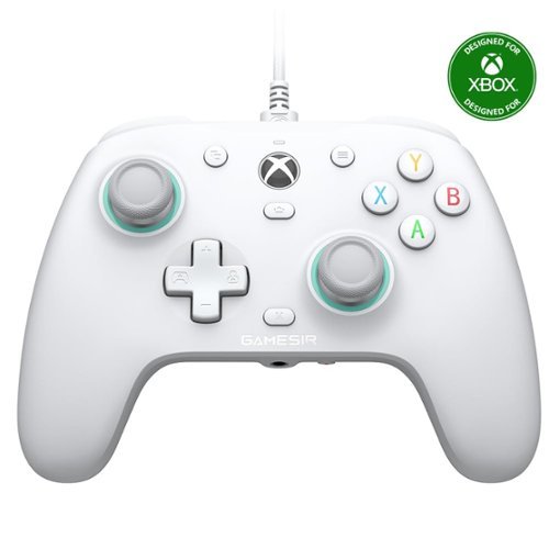 GameSir - G7 SE Wired Controller for Xbox Series X|S|One, Windows 10/11, Plug & Play with Hall Effect Joysticks & Trigger, 3.5mm - White
