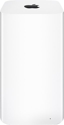 Apple - Geek Squad Certified Refurbished AirPort® Time Capsule® 3TB Wireless Hard Drive & 802.11ac Wi-Fi Base Station