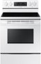Samsung - 5.9 Cu. Ft. Freestanding Electric Range - White-Front_Standard
