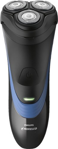  Philips Norelco - 2100 Electric Shaver - Black/Dark royal blue