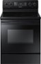 Samsung - 5.9 Cu. Ft. Freestanding Electric Range - Black-Front_Standard