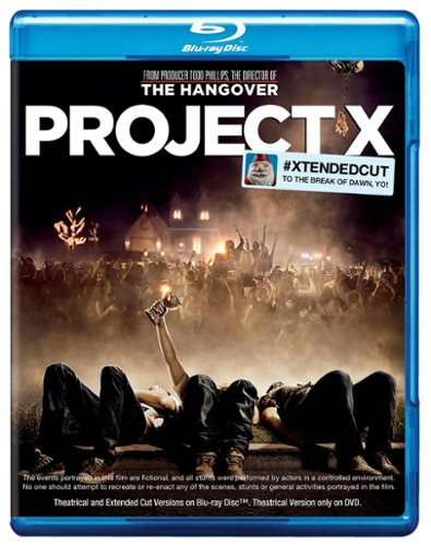 Project X - #Xtendedcut [Blu-ray] [Standard]-Front_Standard 