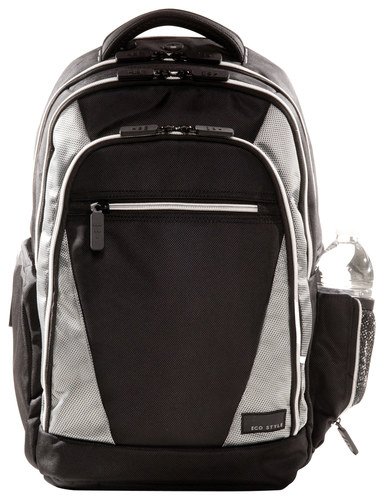  ECO STYLE - Sports Voyage Backpack - Black/Platinum