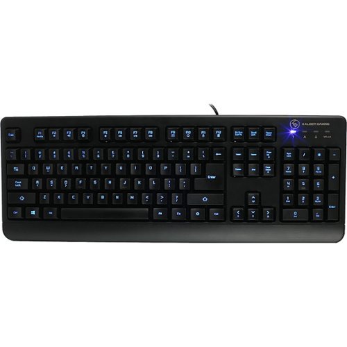  IOGEAR - Kaliber Gaming IKON Gaming Keyboard - Black