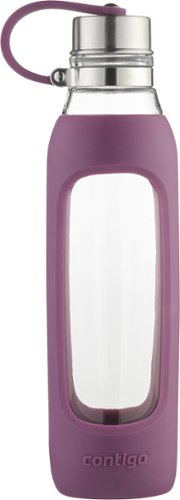  Contigo - Purity 20-Oz. Glass Water Bottle - Radiant Orchid