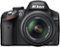 Nikon - D3200 DSLR Camera with 18-55mm VR Lens - Black-Front_Standard 