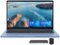 ASUS - Chromebook CX15 15.6" FHD Laptop,Intel Celeron N4500,4GB RAM,128GB eMMC+512GB Docking Station Set,Chrome OS - Blue-Front_Standard