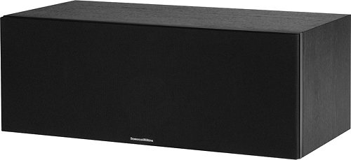  Bowers &amp; Wilkins - 600 Series HTM61 S2 Dual 6-1/2&quot; 3-Way Center-Channel Speaker - Black