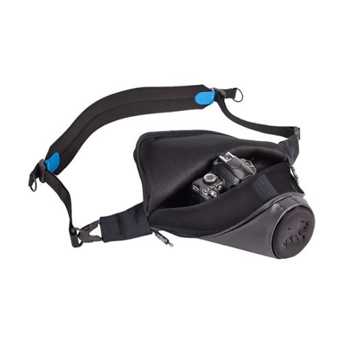 miggo - Agua 35 Quick-draw Storm-proof Holster - black/blue-Angle_Standard 