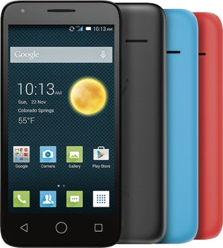  Alcatel - OneTouch PIXI3 4.5 with 4GB Memory Cell Phone (Unlocked) - Black