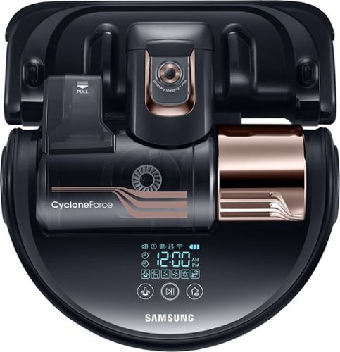  Samsung - POWERbot Turbo App-Controlled Self-Charging Robot Vacuum - Obsidian Copper