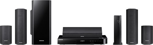  Samsung - 6 Series 1000W 5.1-Ch. 3D / Smart Blu-ray Home Theater System - Black