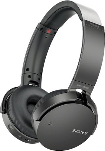  Sony - XB650BT Over-the-Ear Wireless Headphones - Black