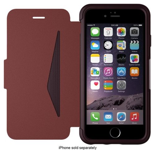  OtterBox - Strada Series Case for Apple® iPhone® 6 and 6s - Burgundy