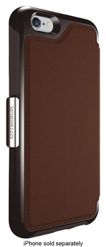  OtterBox - Strada Series Case for Apple® iPhone® 6 and 6s - Brown