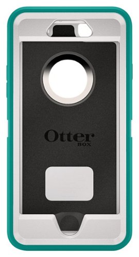  OtterBox - Defender Series Case for Apple® iPhone® 6 and 6s - Teal/White