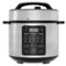 Bestier - Pressure Cooker 6 QT, Stainless Steel, 9 in 1 Multi Cooker, 12 Safety Features, Ceramic Inner Pot, Rice, Slow Cook - Silver-Front_Standard