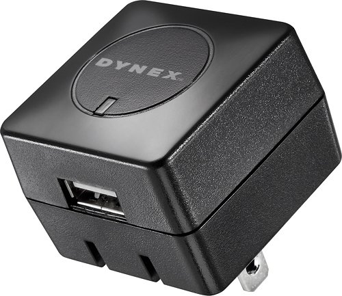  Dynex™ - Direct AC USB Charger - Black