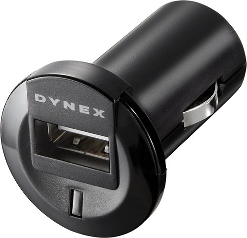  Dynex™ - DC USB Charger - Black