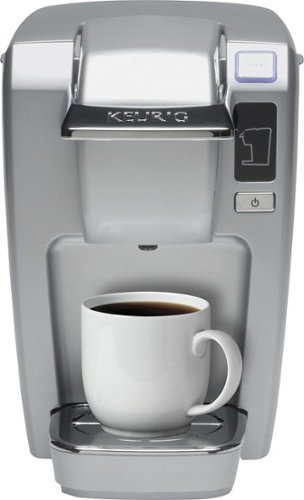  Keurig - K-Mini K15 Single-Serve K-Cup Pod Coffee Maker - Platinum