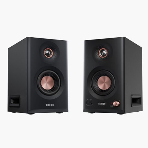 Edifier - MR5 Powered Studio Monitor 2.0 Speakers (Pair) - Black-Front_Standard