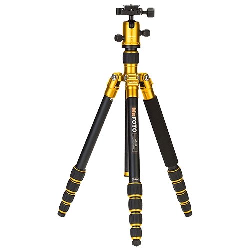 MeFOTO - RoadTrip 61.6" Tripod - Yellow-Left_Standard 