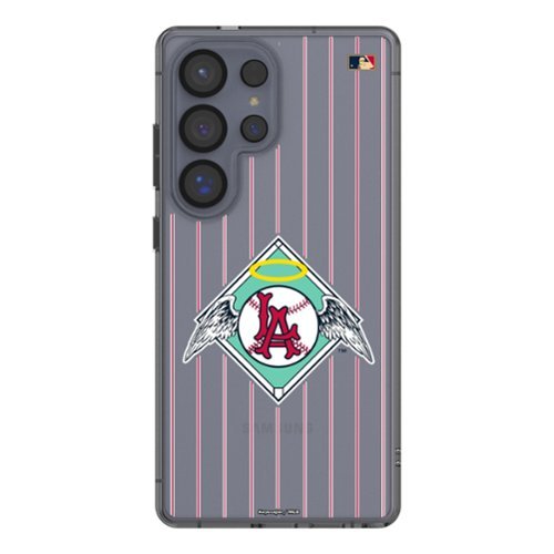 Keyscaper - MLB - Los Angeles Angels Cooperstown Galaxy Clear Case - S24 - Multicolor-Front_Standard 