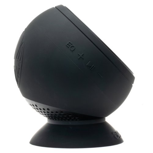 Speaqua Barnacle X Portable Waterproof Bluetooth Speaker with Built in Storage (2,000 songs) - Manta Ray Black WORLDWIDE DELIVERY