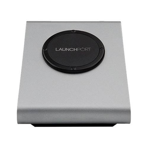 iPort - LaunchPort BaseStation Wireless Charging Stand - Silver