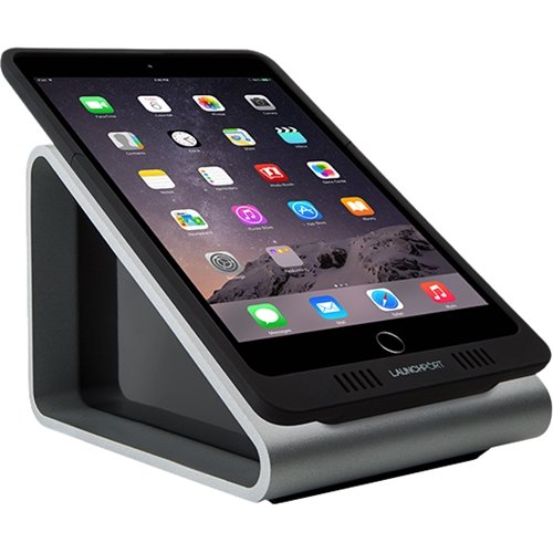 iPort LaunchPort BaseStation Wireless Charging Stand - Silver SHOP ONLINE
