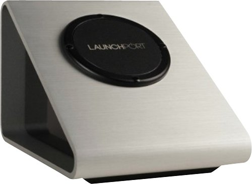 iPort LaunchPort BaseStation Wireless Charging Stand - Silver WORLDWIDE DELIVERY