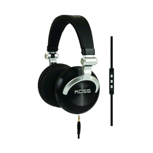  Koss - PRO DJ200 Wired Over-the-Ear Headphones - Black