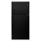 Amana - 18.2 Cu. Ft. Top-Freezer Refrigerator - Black-Front_Standard 