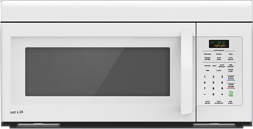  LG - 1.6 Cu. Ft. Over-the-Range Microwave - Smooth White
