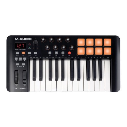 M-Audio - Oxygen 25 MK IV USB MIDI Keyboard Controller - Multi-Front_Standard 