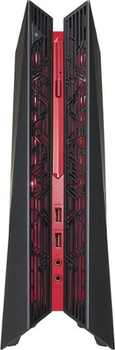 ASUS - Desktop - Intel Core i5 - 16GB Memory - 512GB Solid State Drive - Black/Red-Front_Standard 