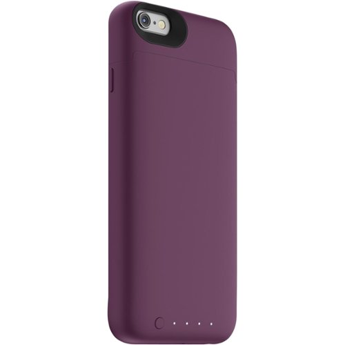 mophie - Juice Pack External Battery Case for Apple® iPhone® 6 and 6s - Purple-Front_Standard 
