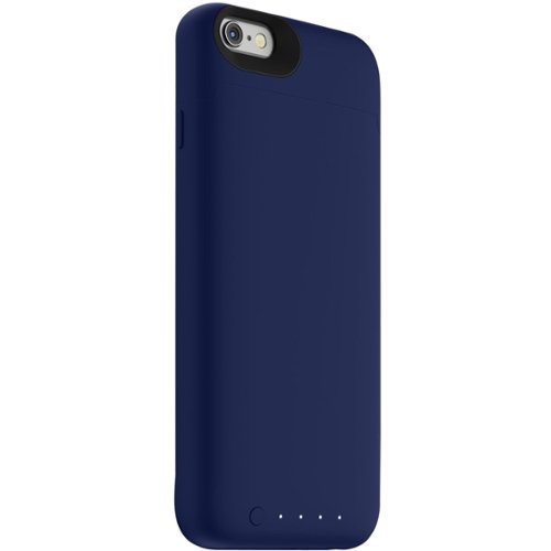 mophie - Juice Pack External Battery Case for Apple® iPhone® 6 and 6s - Blue-Front_Standard 