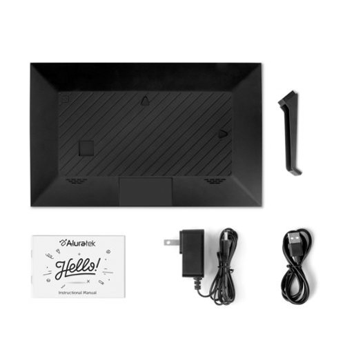 Aluratek 15 Touchscreen LCD Wi-Fi Digital Photo Frame - Black BUY IN MIDDLE EAST