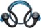 Plantronics - BackBeat FIT Special Edition Wireless Behind-the-Neck Headphones - Black/Blue-Front_Standard