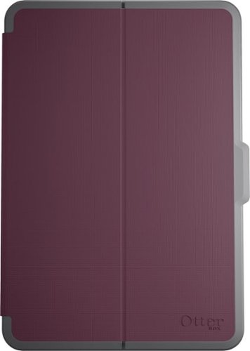 OtterBox - Profile Series Case for Apple® iPad® mini, mini 2 and mini 3 - Merlot/Gray-Front_Standard 