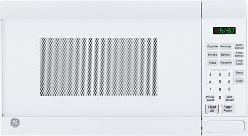 GE - 0.7 Cu. Ft. Compact Microwave - White-Front_Standard 