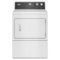 Maytag - 7.4 Cu. Ft. Gas Dryer Commercial Grade with IntelliDry Sensor - White-Front_Standard
