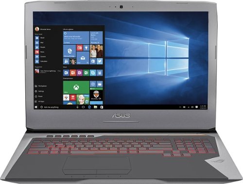  ASUS - ROG G752VL 17.3&quot; Laptop - Intel Core i7 - 16GB Memory - NVIDIA GeForce GTX 965M - 1TB Hard Drive - Gray