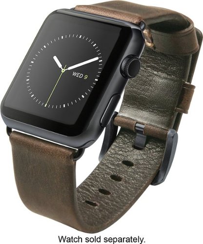  Nomad - Leather Strap for Apple Watch 42mm - Brown/Black