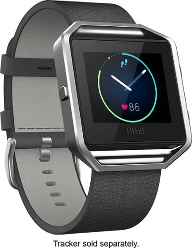  Fitbit - Blaze Luxe Accessory Band (Large) - Black
